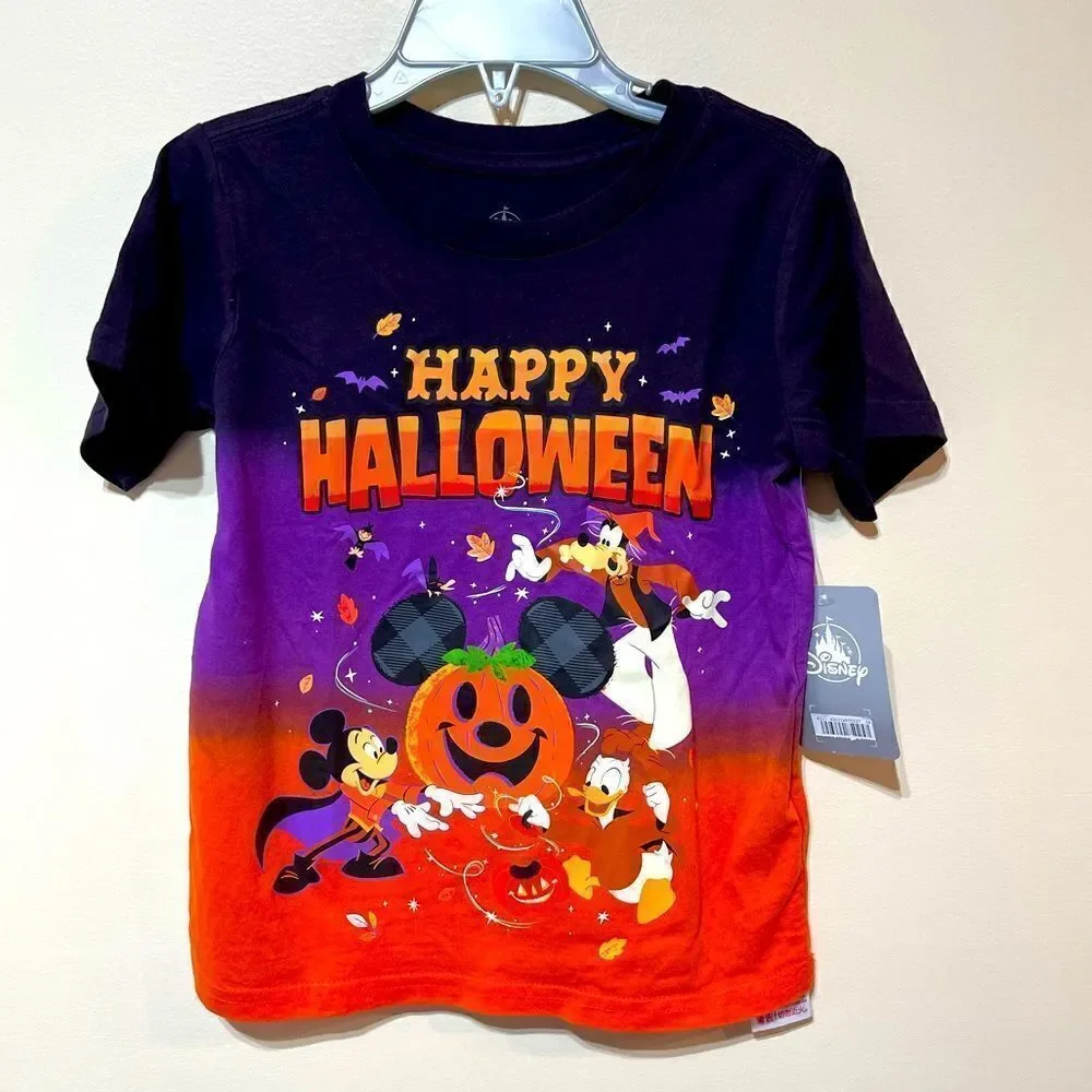 Disney Happy Halloween T-Shirt boys XXS 2/3 NWT